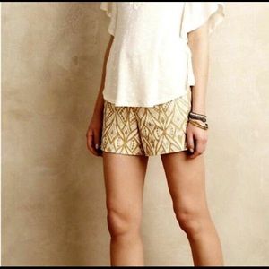 Anthropologie graphic shorts